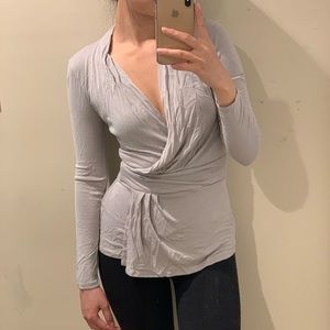 All saints grey top